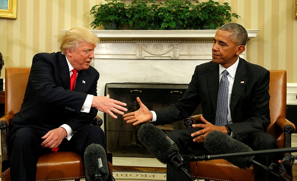 Трамп и Обама об итогах совместной встречи в Белом доме - ОБНОВЛЕНО